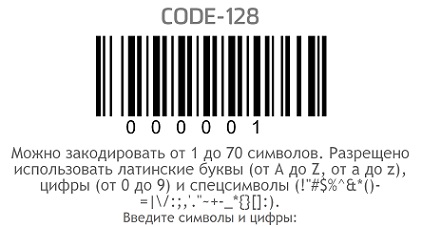 Сим карта штрих код